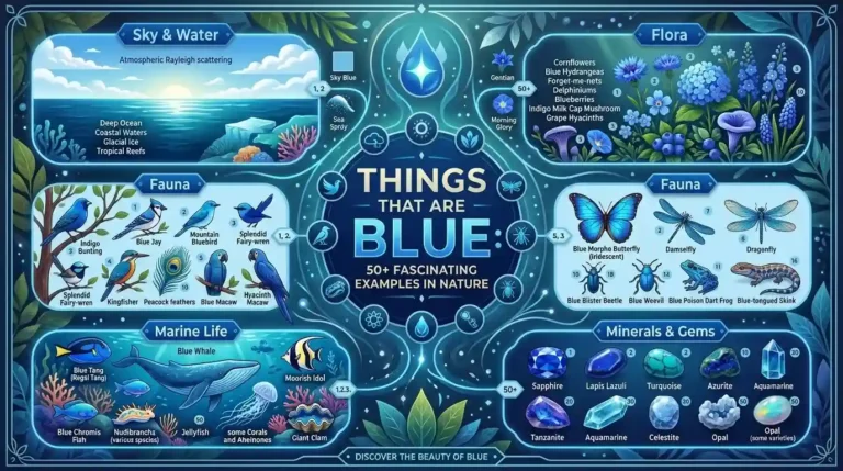Things That Are Blue: 50+ Fascinating Examples in Nature
