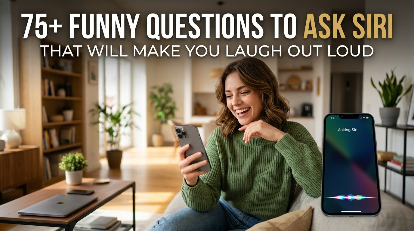 75+ Funny Questions to Ask Siri That Will Make You Laugh Out Loud