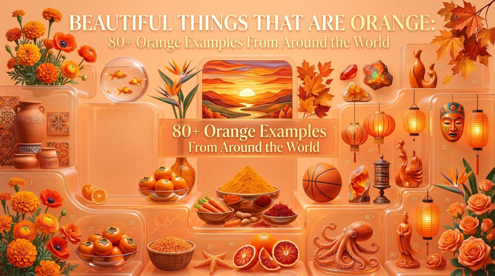 Beautiful Things That Are Orange:80+ Orange Examples From Around the World