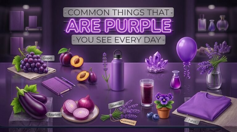 Common Things That Are Purple You See Every Day