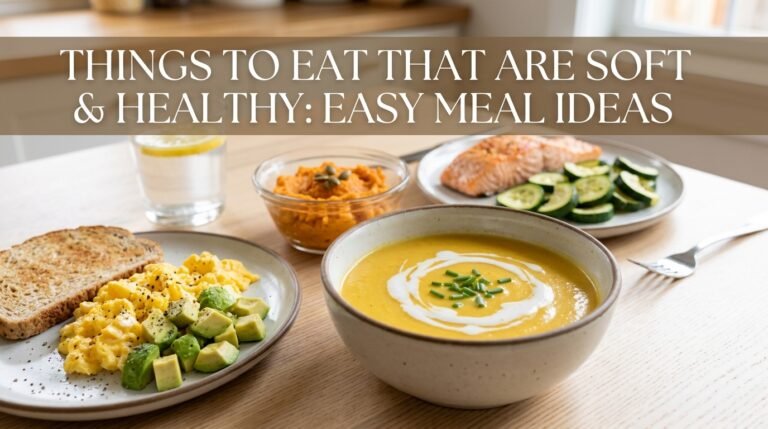 Things to Eat That Are Soft and Healthy: Easy Meal Ideas