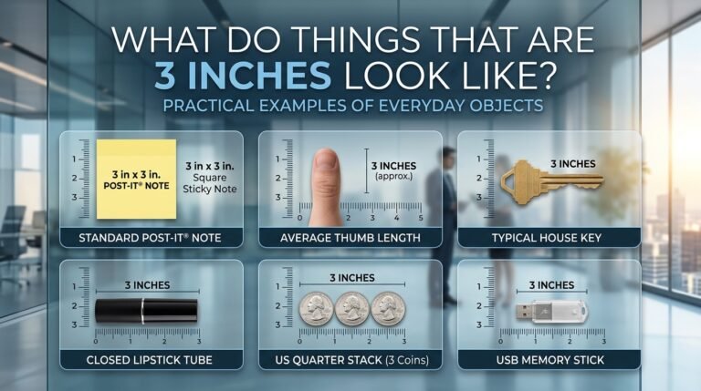 What Do Things That Are 3 Inches Look Like? Practical Examples