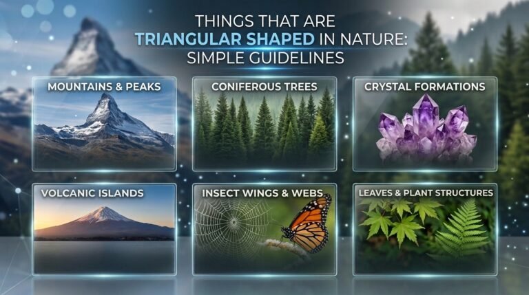Things That Are Triangular Shaped in Nature: Simple Guidelines