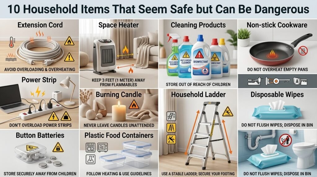 Household Items That Seem Safe but Can Be Dangerous