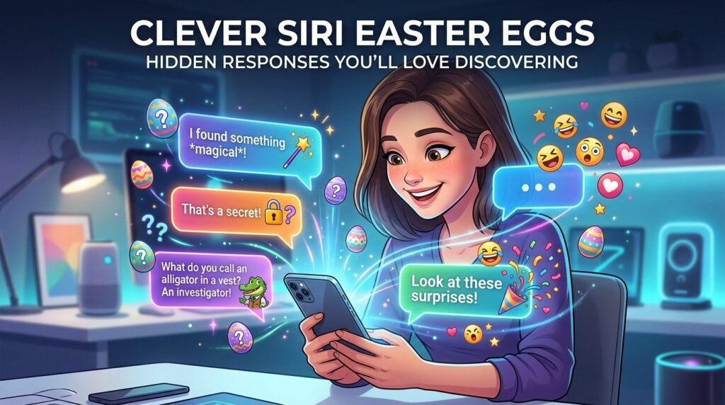 Clever Siri Easter Eggs and Hidden Funny Responses