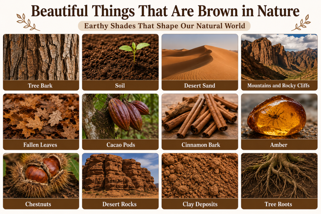 Examples in Nature: Beautiful Things That Are Brown