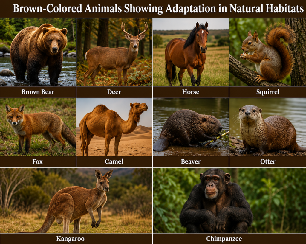 Animals That Display This Color