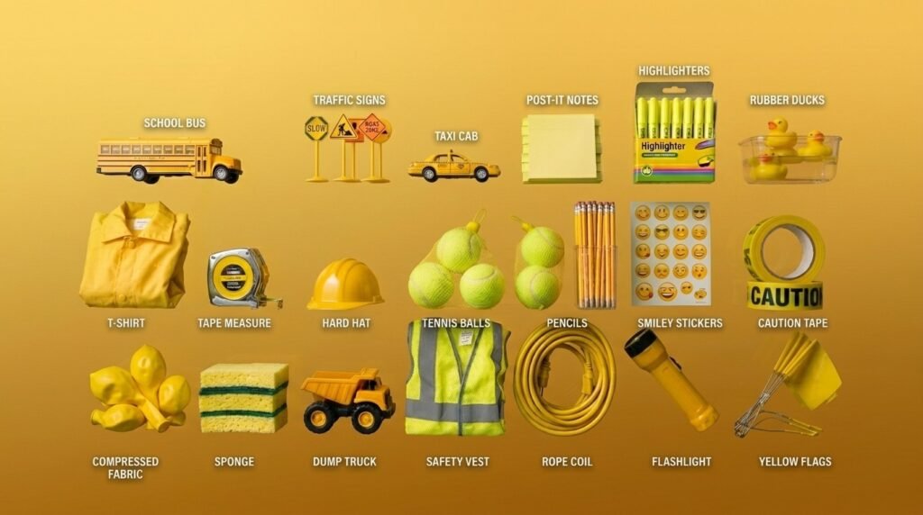 Everyday Things that are yellow