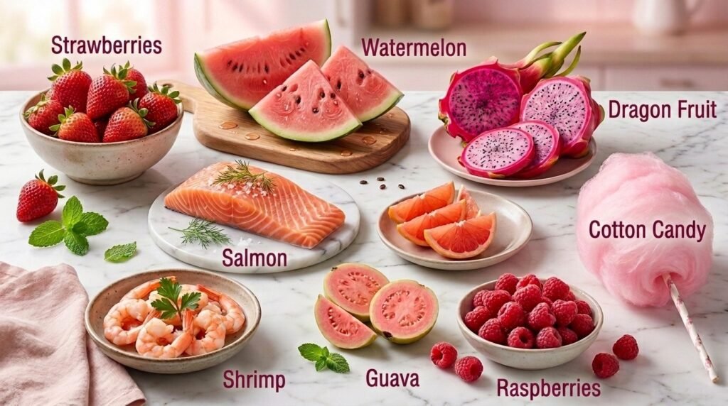 Food Examples With This Color