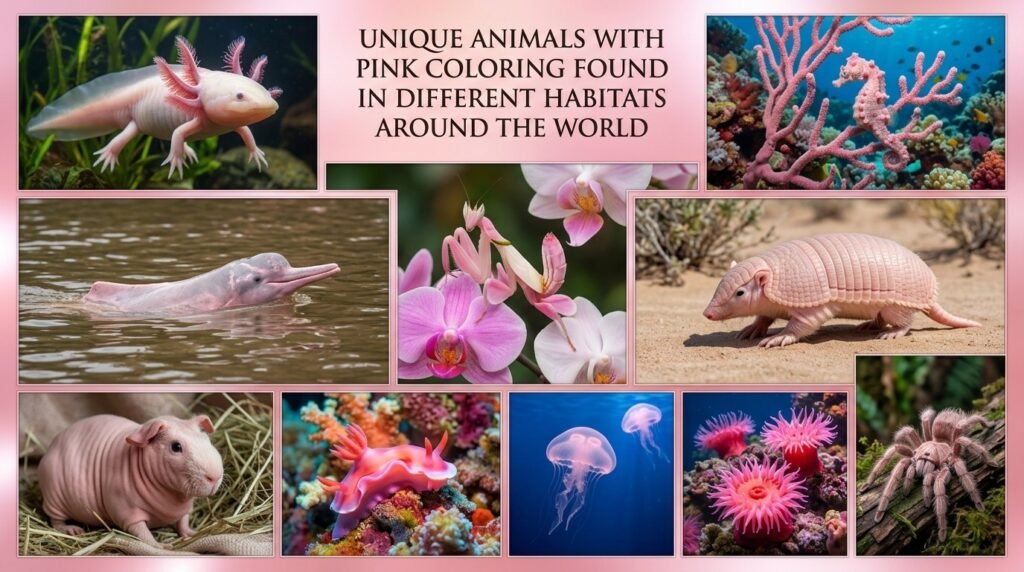 Animals With Pink Coloring