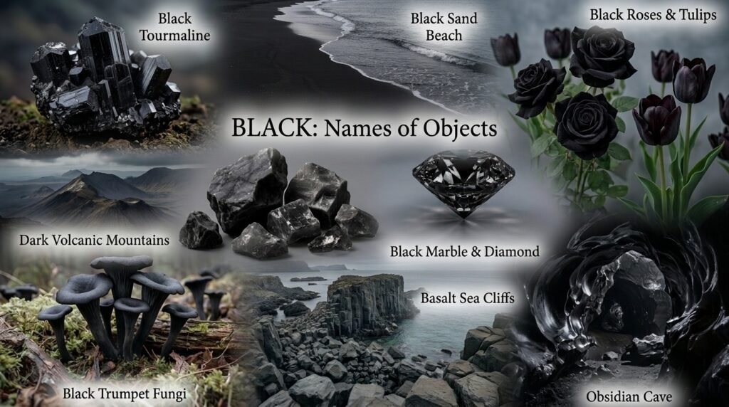 Things That Are Black in Nature: