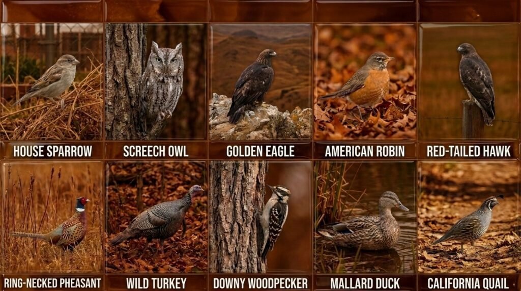 Birds That Display This Color