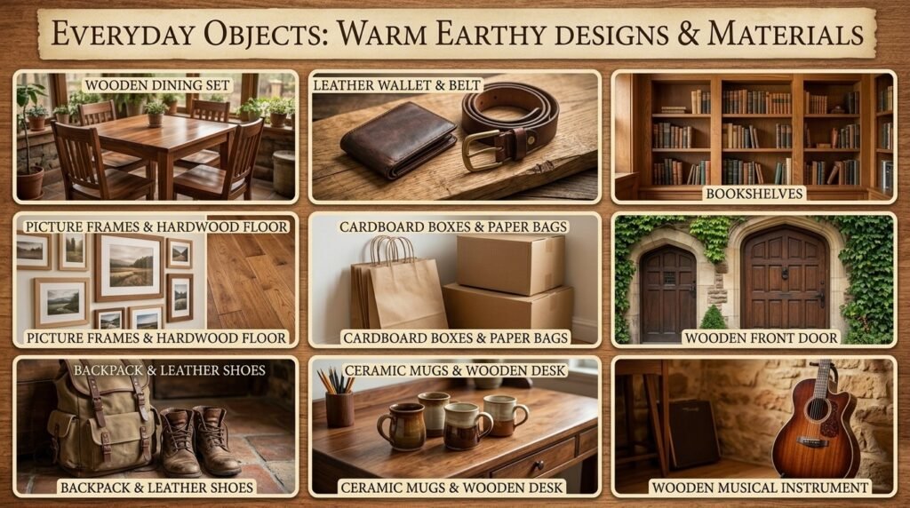 Everyday Objects That Are Brown