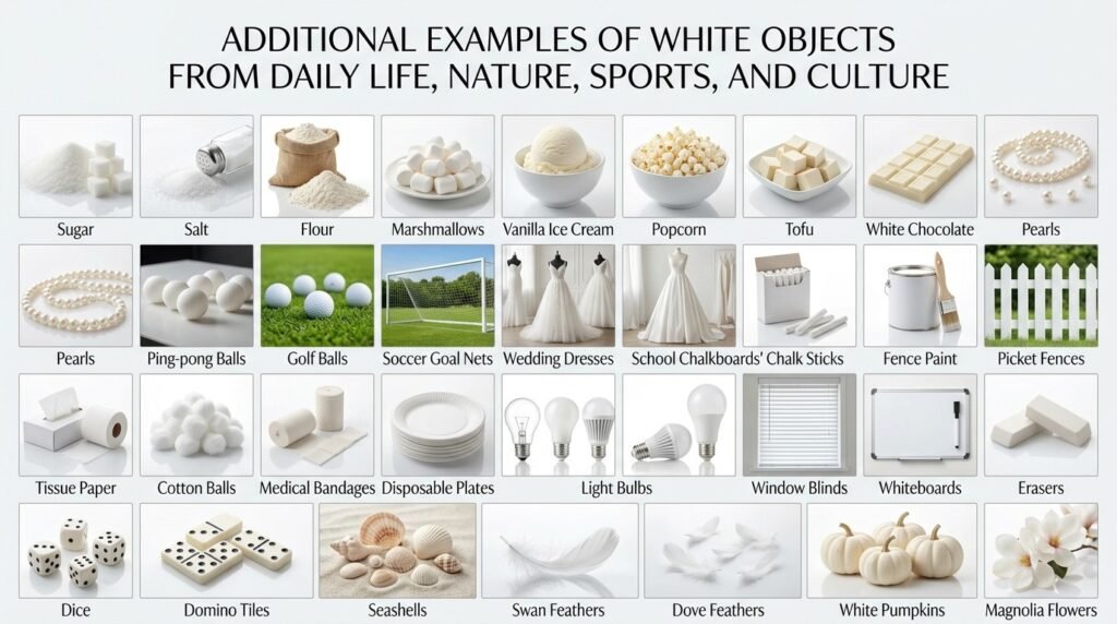 More Things That Are White Around Us