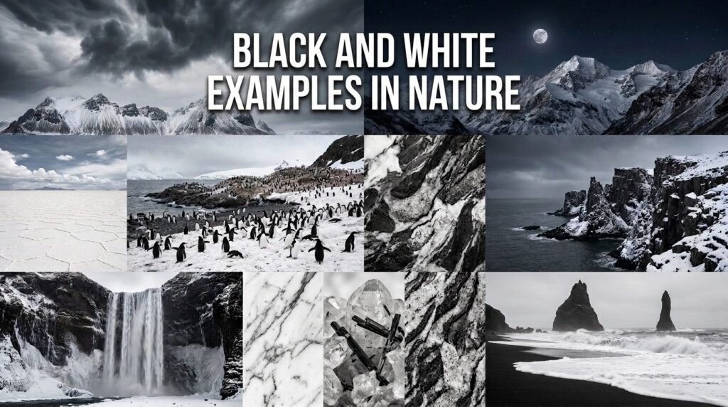 Things That Are Black and White in Nature