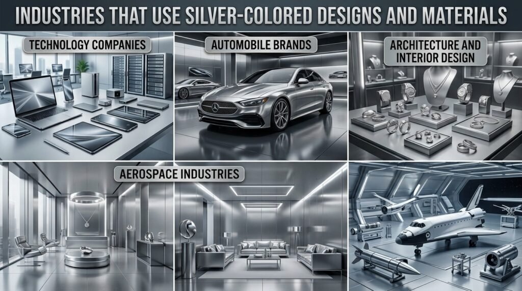 Industries that frequently use this color include: