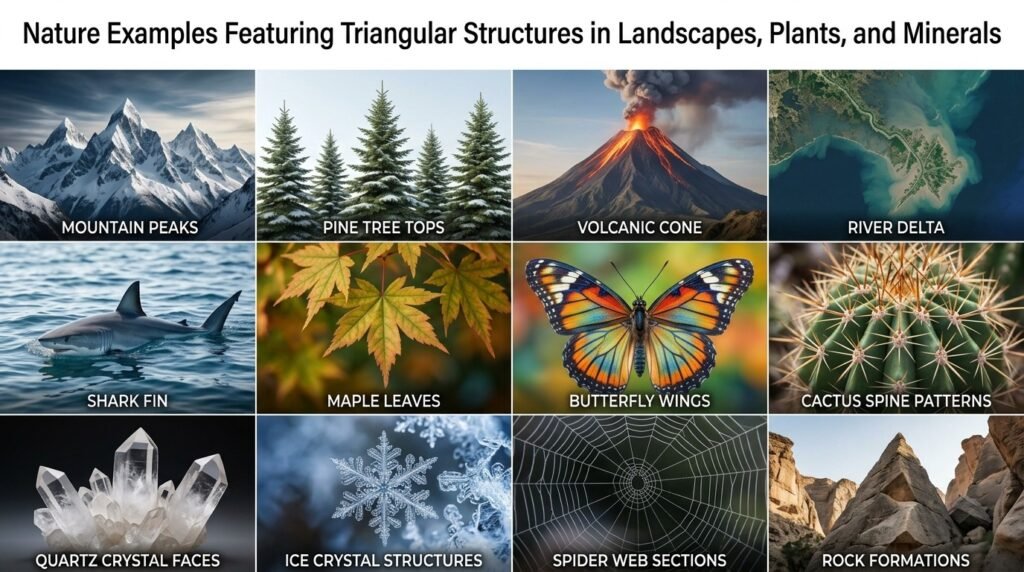 Triangular Shaped in Nature
