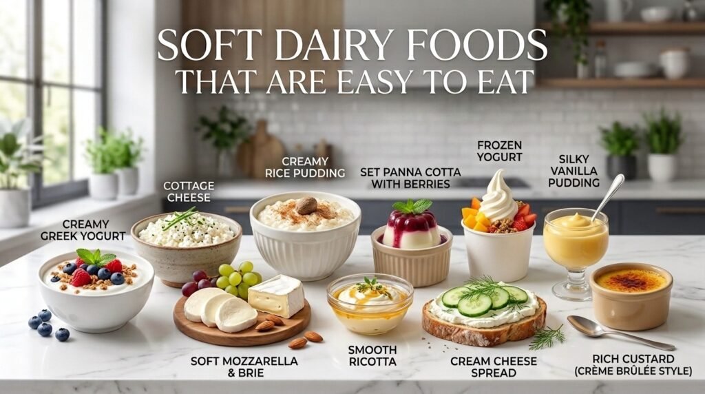 Soft Dairy Foods Examples