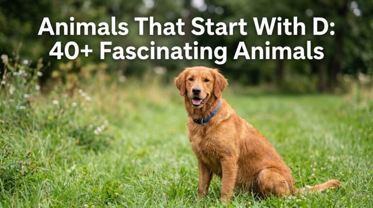 Animals That Start With D: 40+ Fascinating Animals