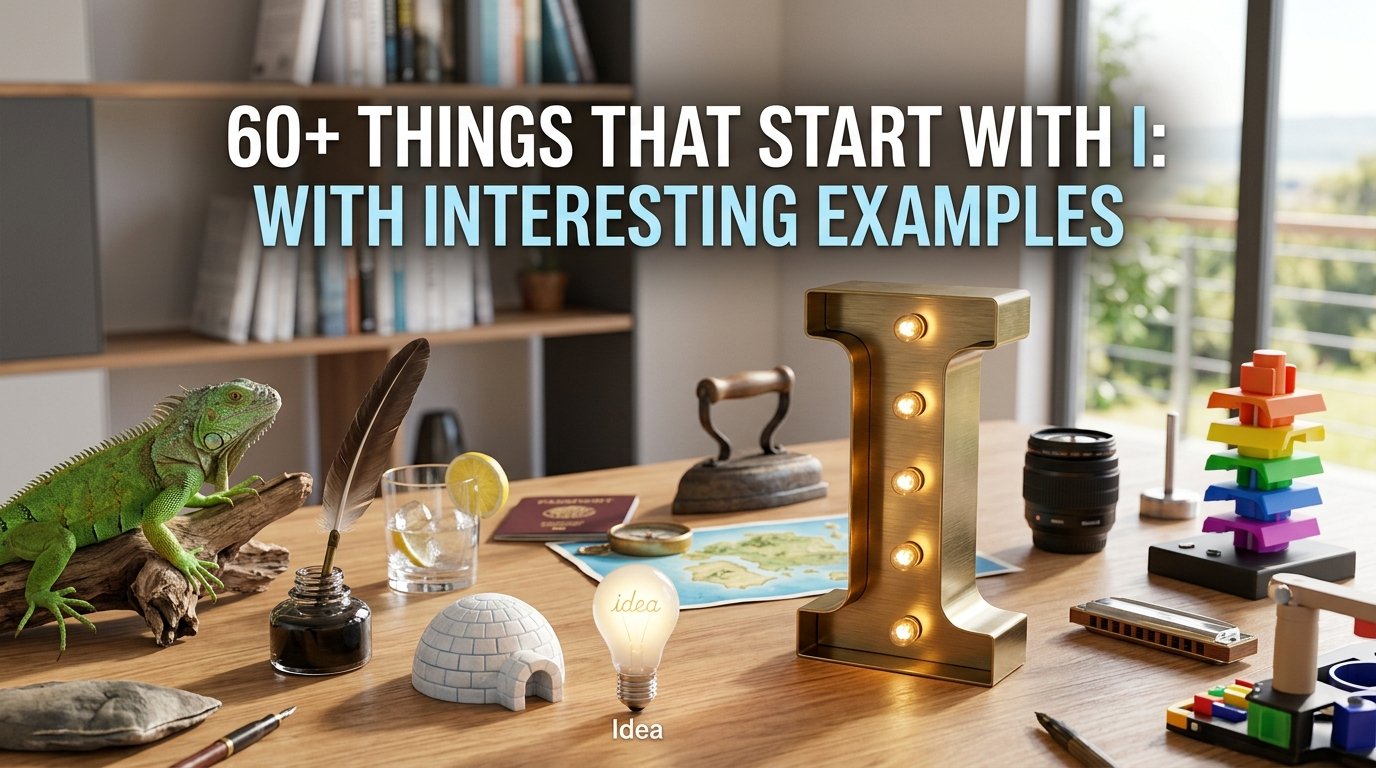 60+ Things That Start With I: With Interesting Examples