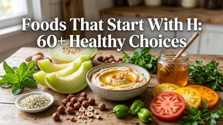 Foods That Start With H: 60+ Healthy Choices