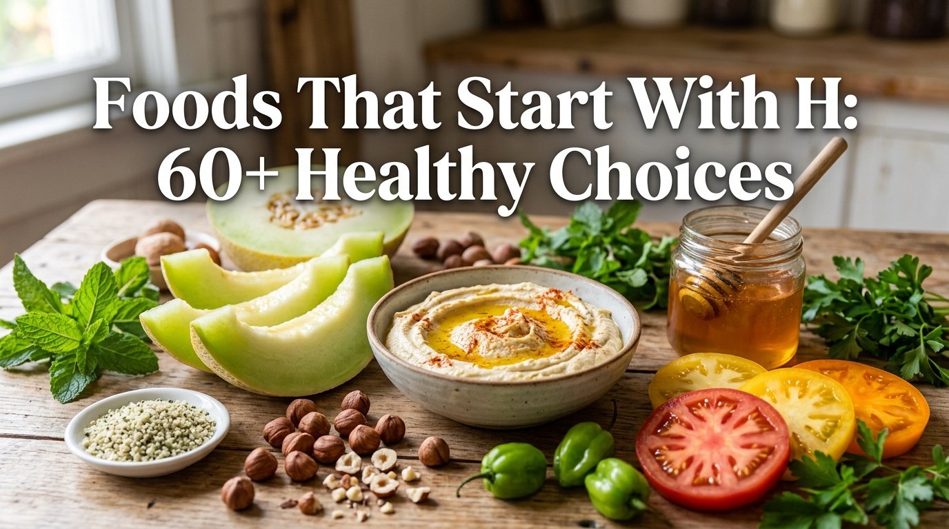 Foods That Start With H: 60+ Healthy Choices