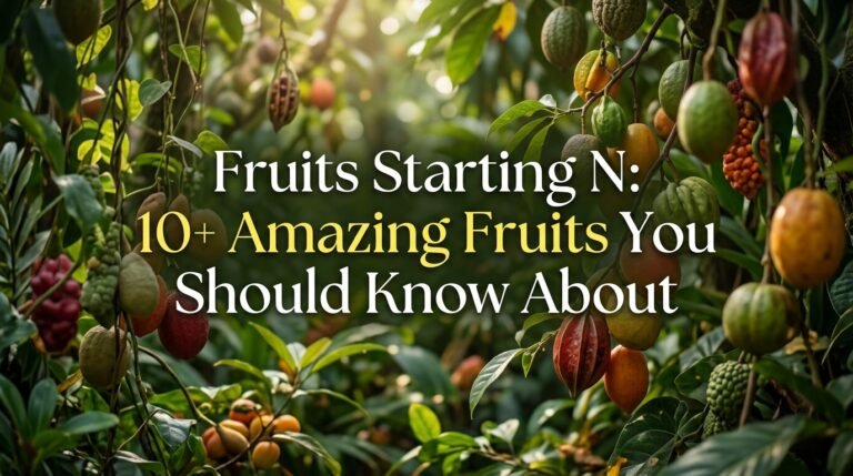 Fruits Starting N: 10+ Amazing Fruits You Should Know About