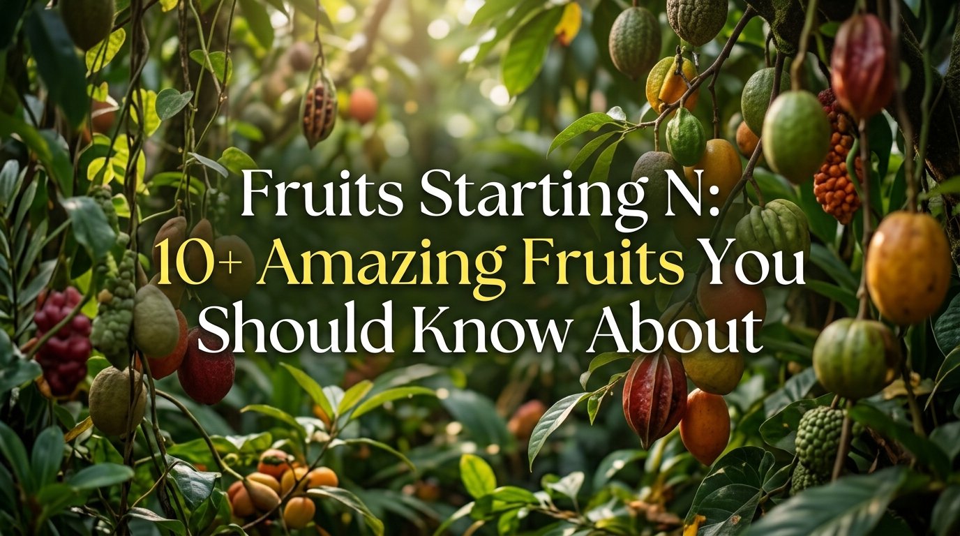Fruits Starting N: 10+ Amazing Fruits You Should Know About