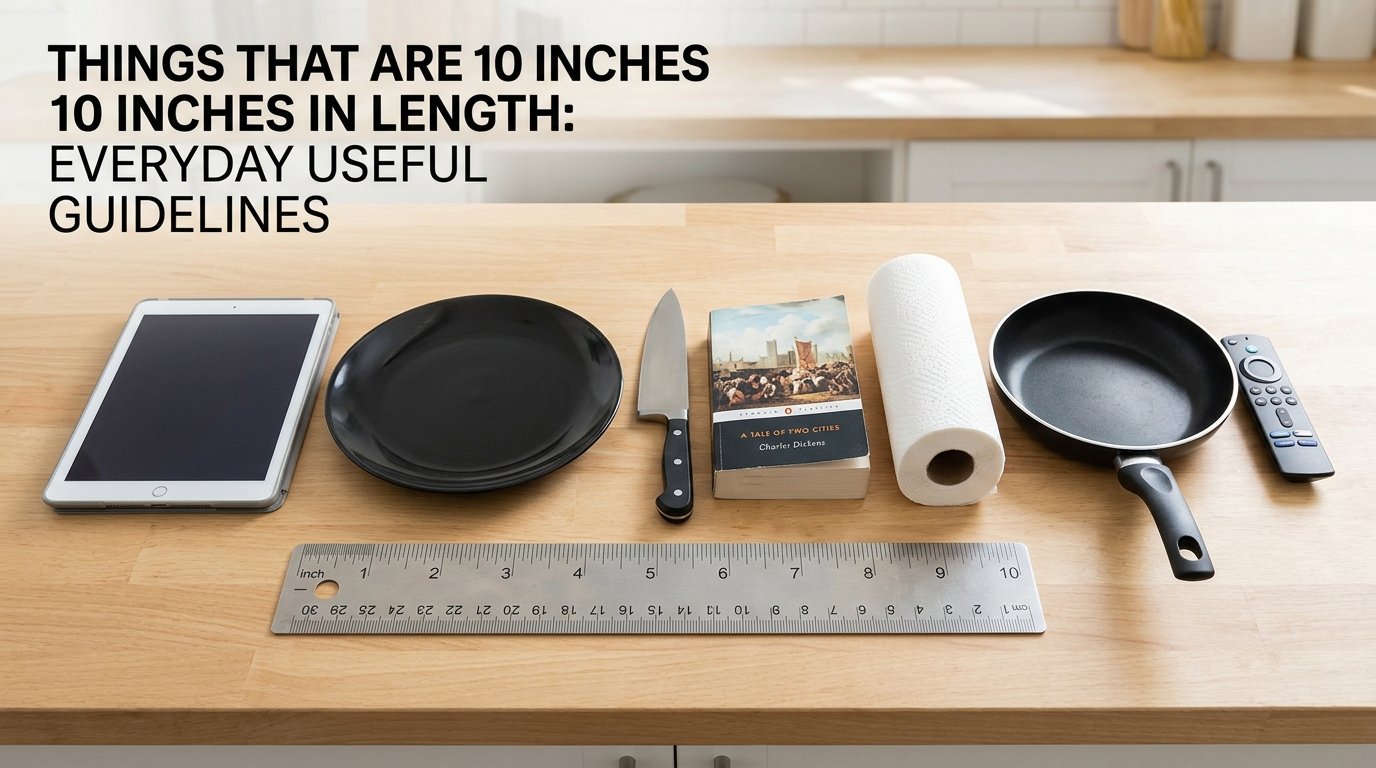 Things That Are 10 Inches in Length: Everyday Useful Guidelines