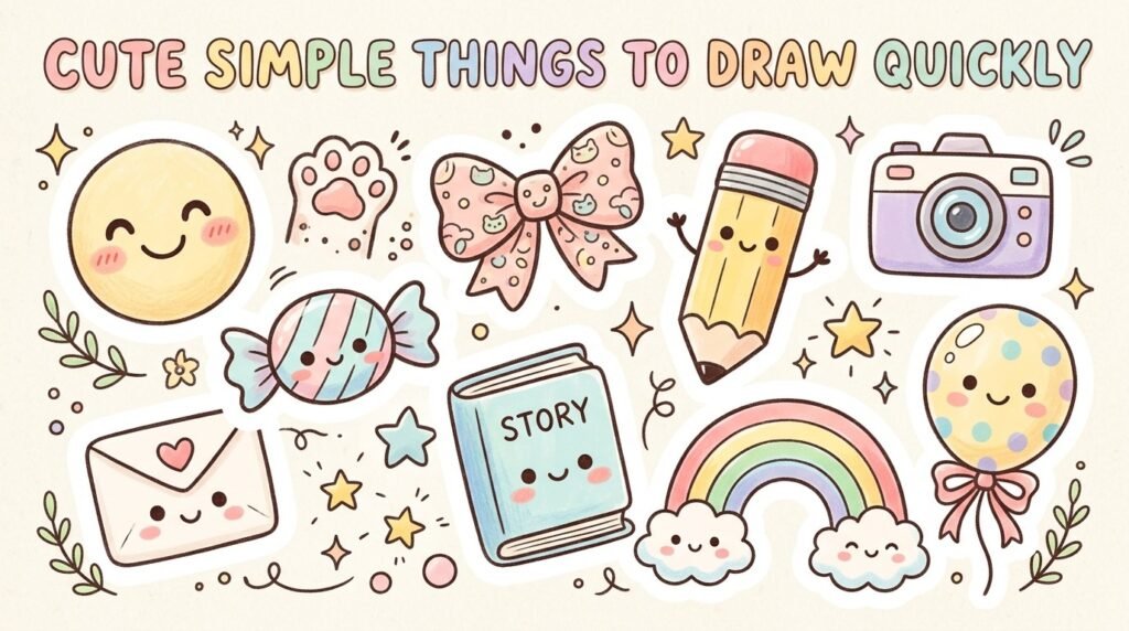 Cute Simple Things to Draw Quickly