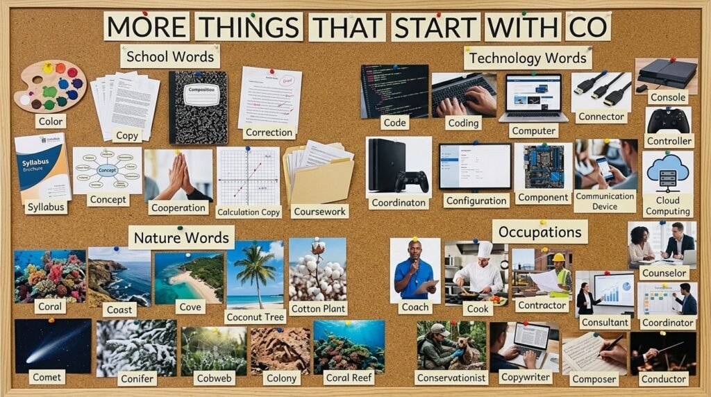 More Things That Start With Co