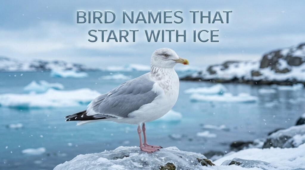 Bird Names That Start With Ice