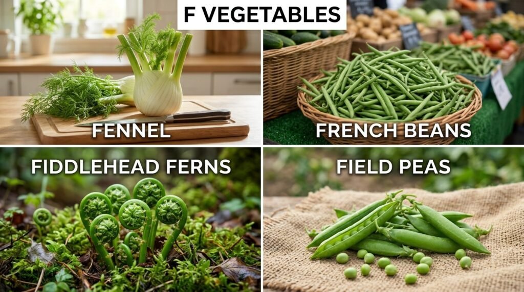 F Vegetables