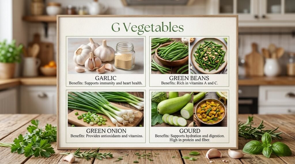G Vegetables