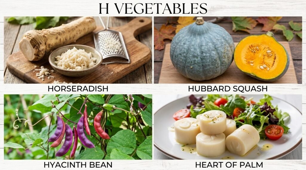 H Vegetables