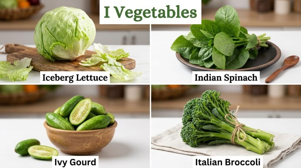 I Vegetables