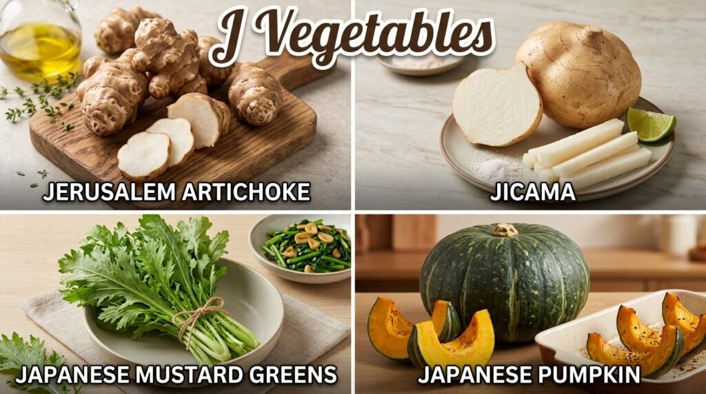 J Vegetables