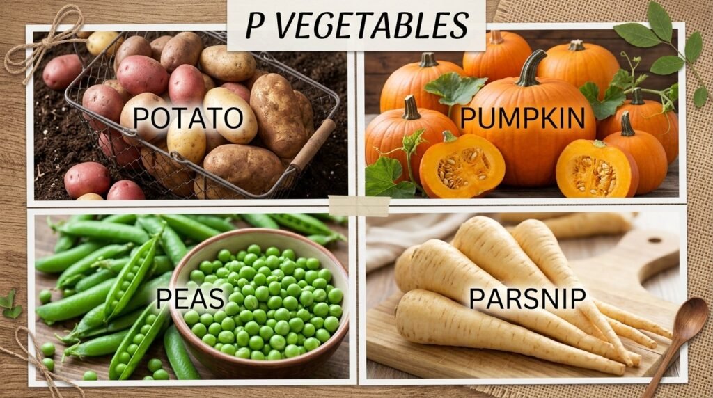 P Vegetables