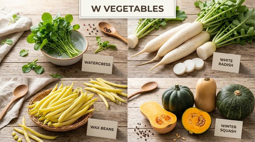 W Vegetables