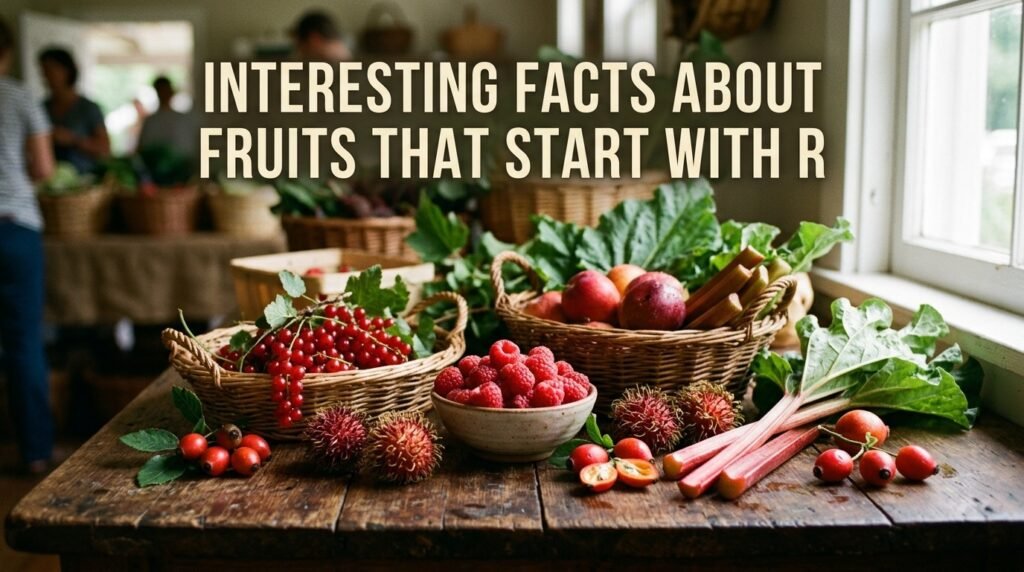 Interesting Facts About Fruits That Start With R