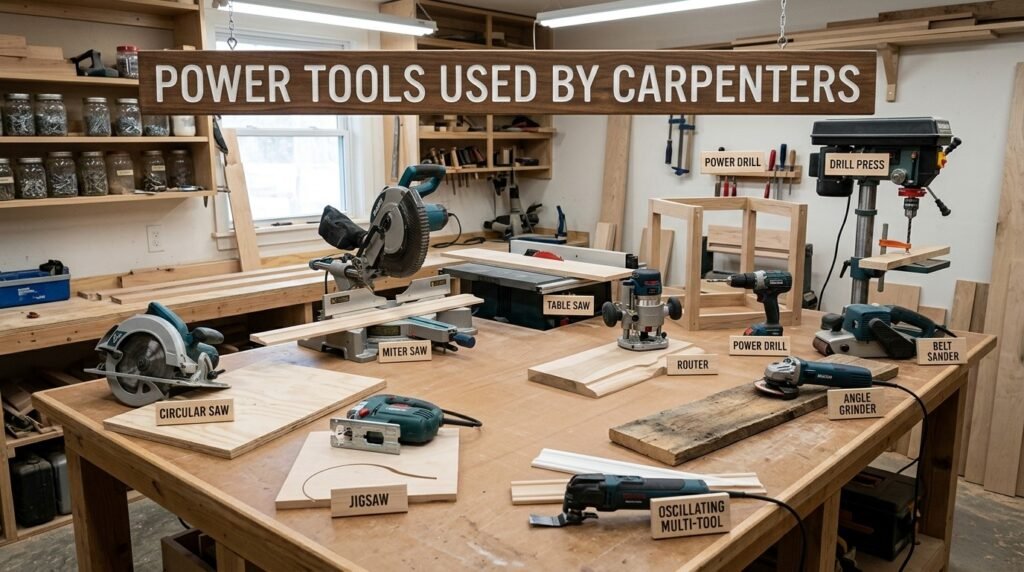 Power Tools Used by Carpenters