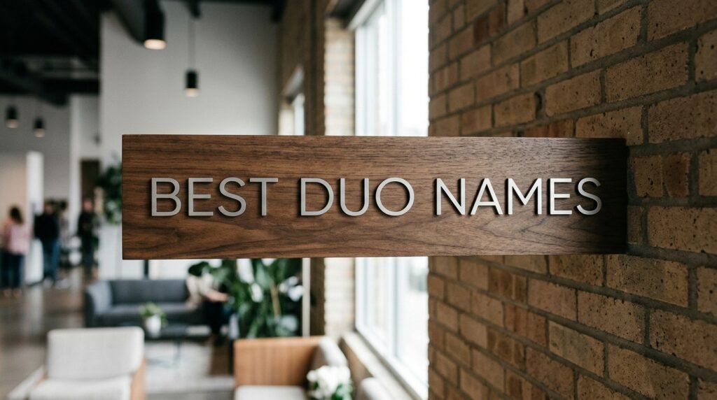 1. Best duo names