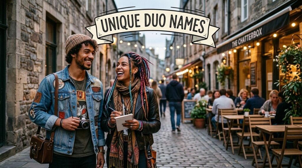 4. Unique duo names