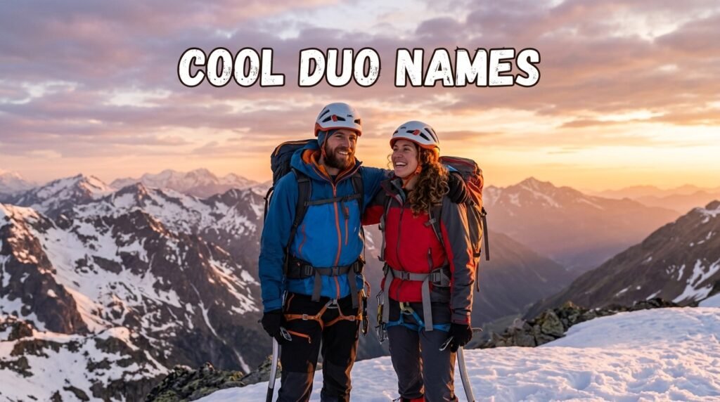 3. Cool duo names