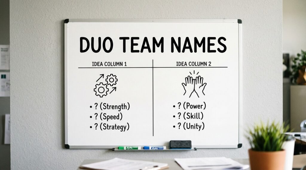 8. Duo team names