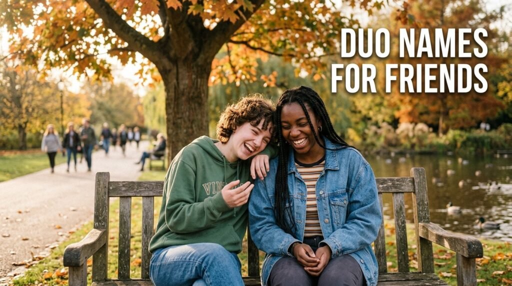 9. Duo names for friends