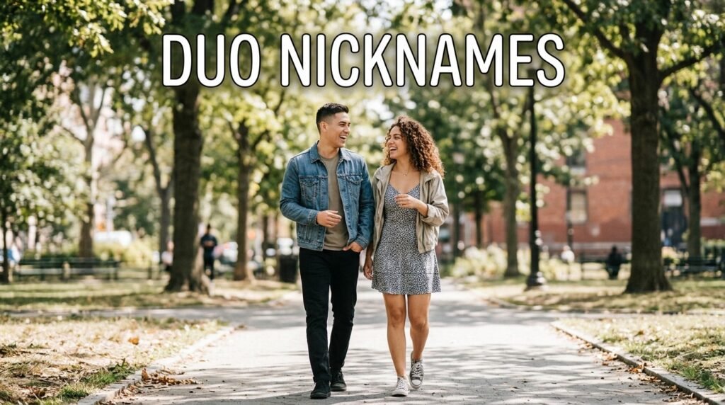 7. Duo nicknames