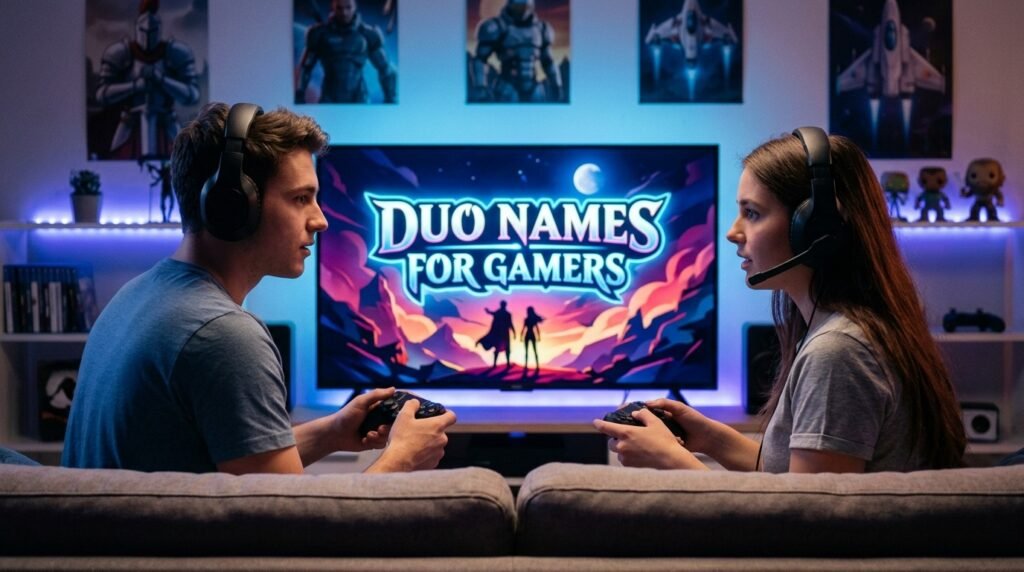 10. Duo names for gamers