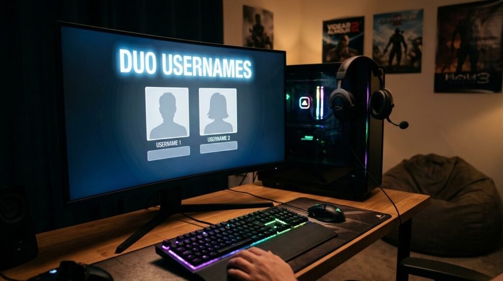11. Duo usernames