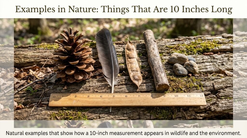 Examples in Nature: Things That Are 10 Inches Long